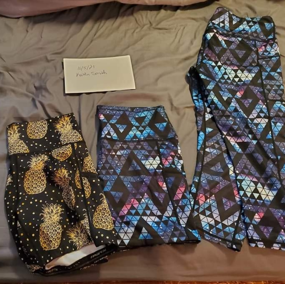 CVG shirts and leggins